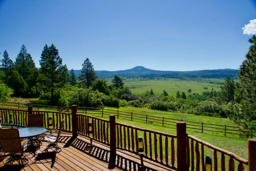 Buy NM Mountain Ranch with Beautiful Homes, Equestrian Amenities